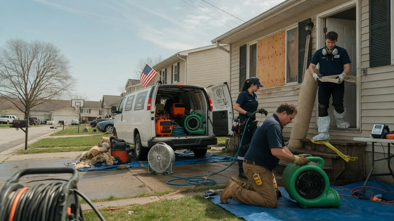 Water Damage Restoration in Olmitz, KS near me